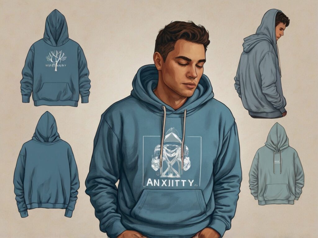 anxiety hoodie